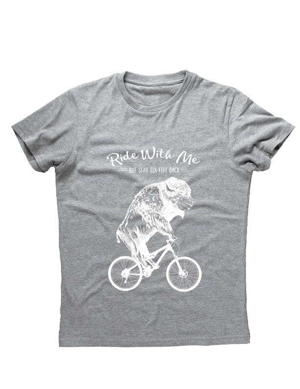 Ride with Me (but 6 feet back) locally made with sustainable materials